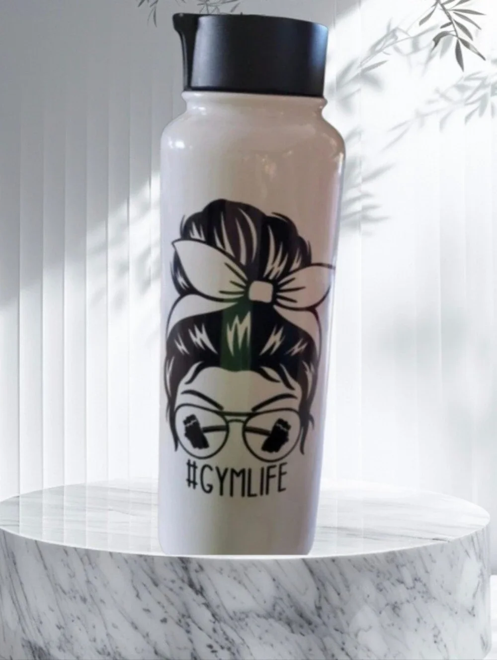 # Gym Life 32oz Hydro Handle Bottle 💜sale